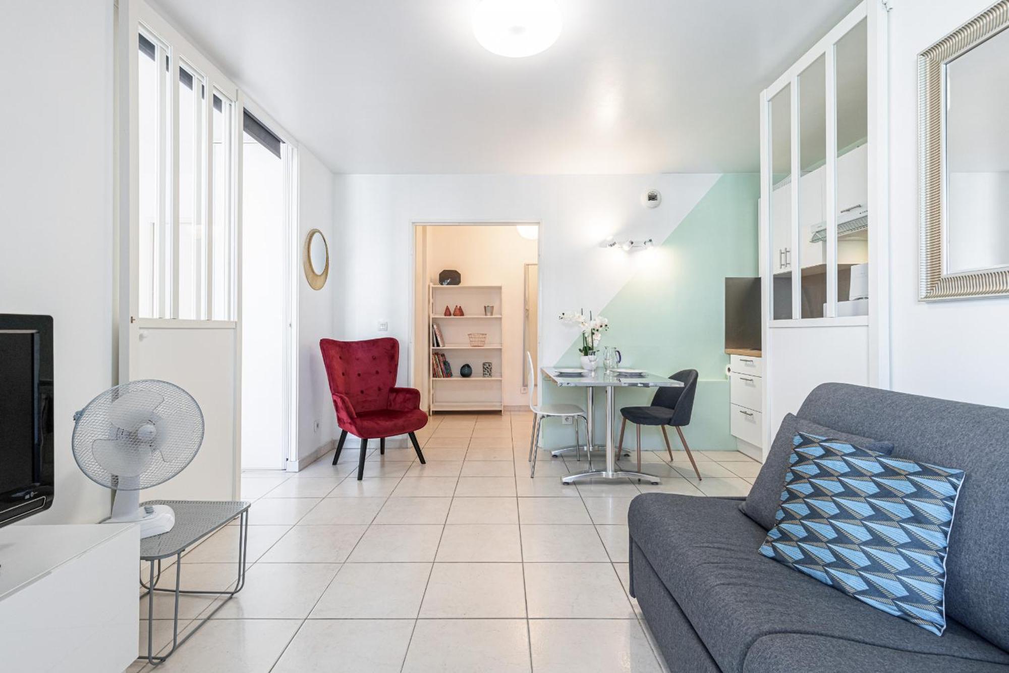 Quiet 1 Bdr Port! Close Place Du Pin Garibaldi Nizza Exterior foto